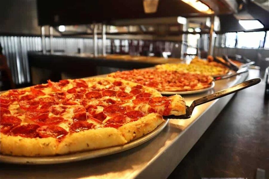 Double the Dough Flyers Pizza
